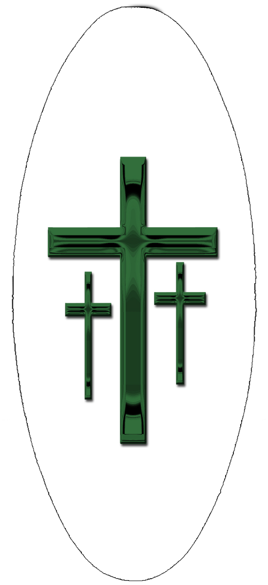 A18 WT Hunter Green 3 Cross PROOF